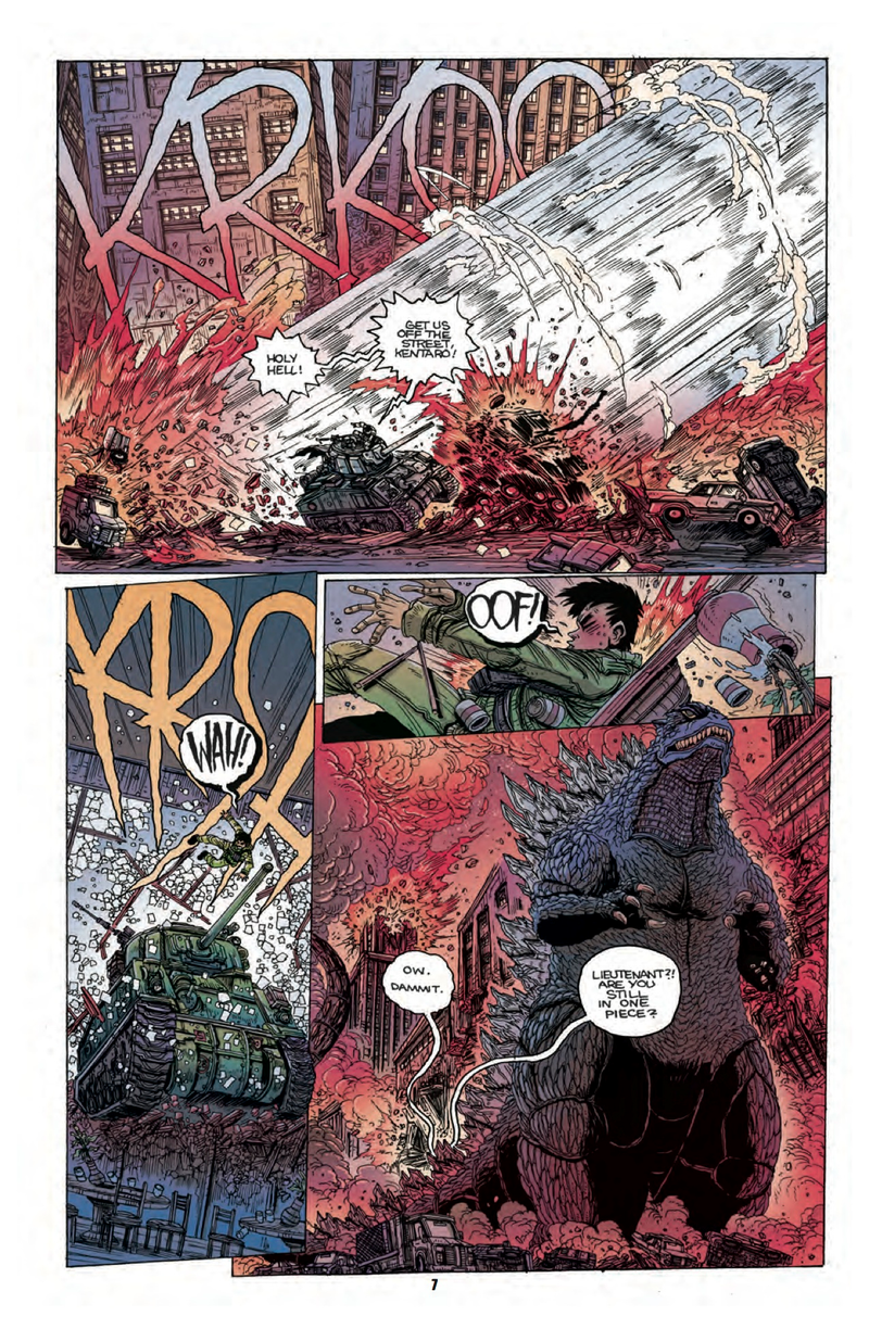 Illustration for article titled This is probably the best-looking Godzilla comic you've ever read